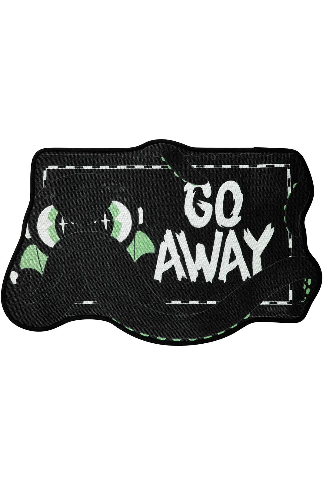 Killstar Go Away Doormat Cthulhu