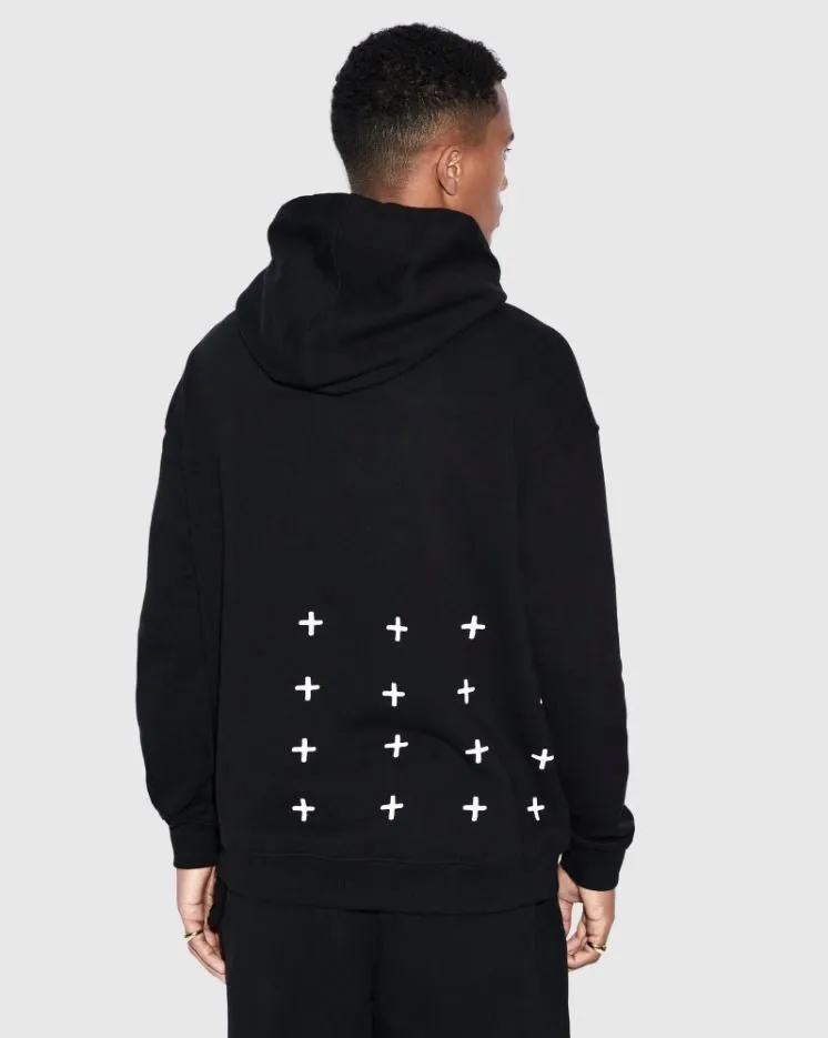 Ksubi 4 X 4 Biggie Hoodie Jet - JET BLACK