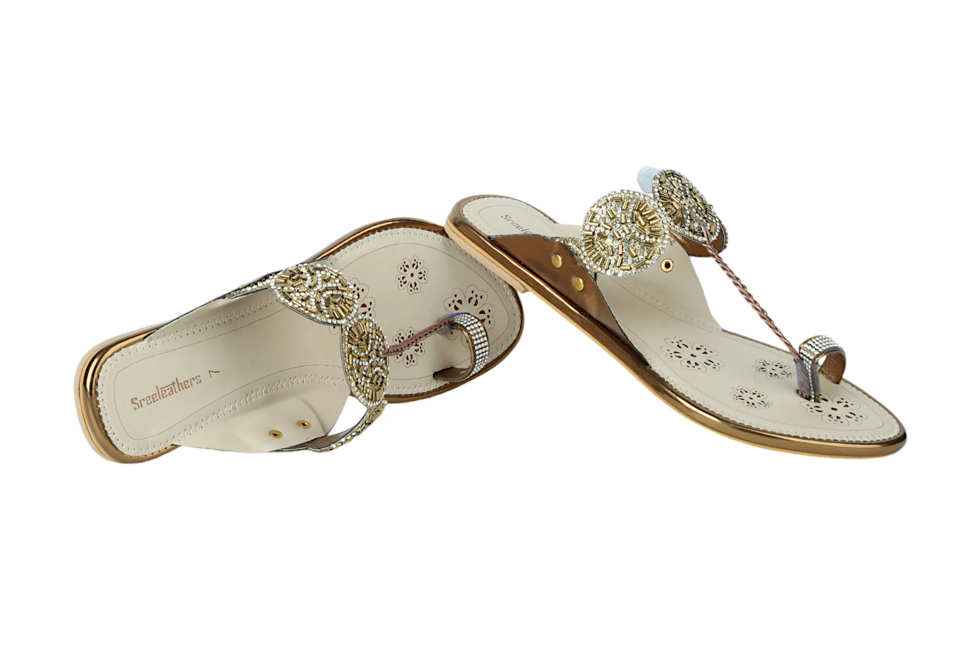 Ladies Fancy Flat Chappal 21025