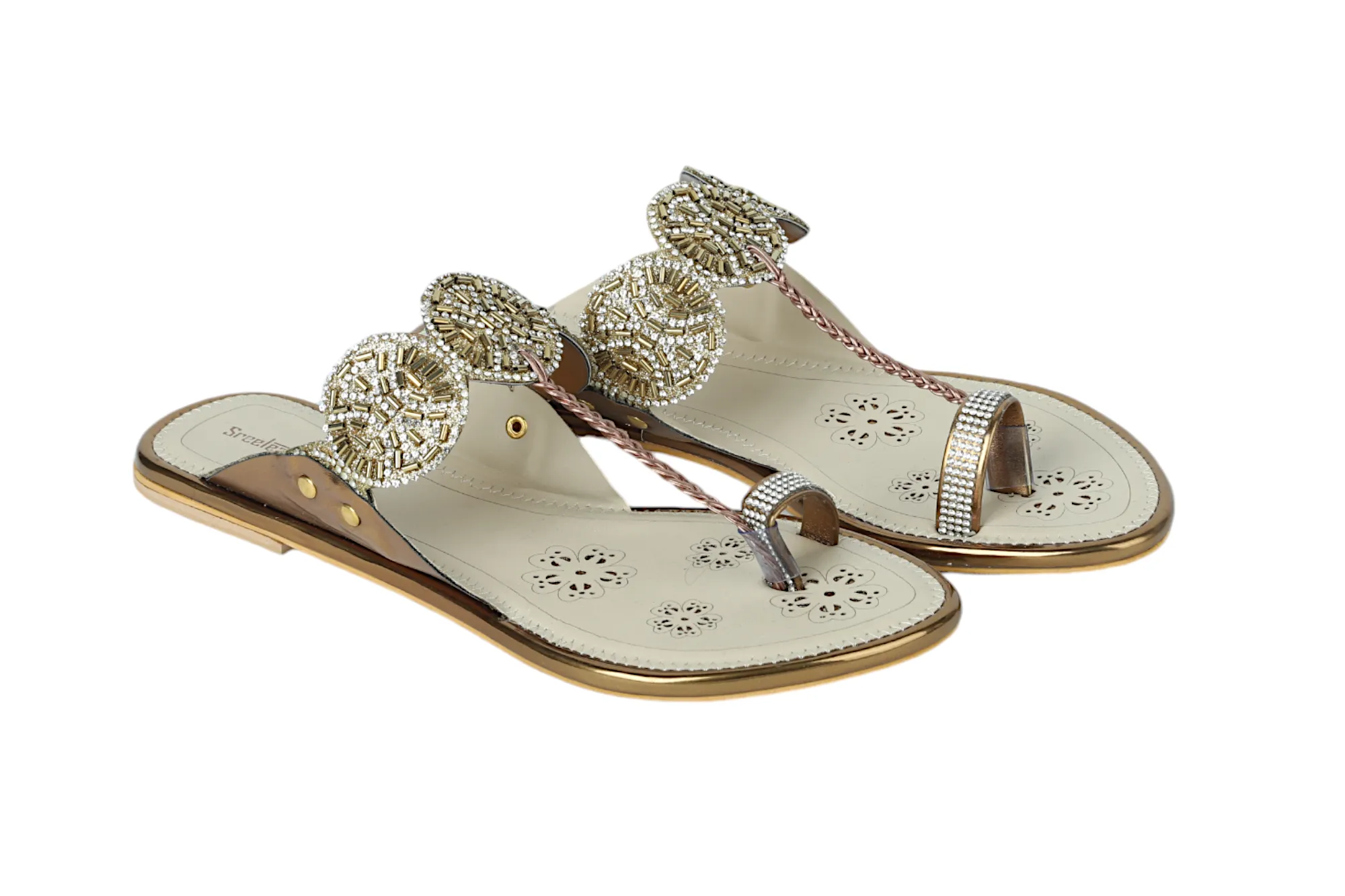 Ladies Fancy Flat Chappal 21025