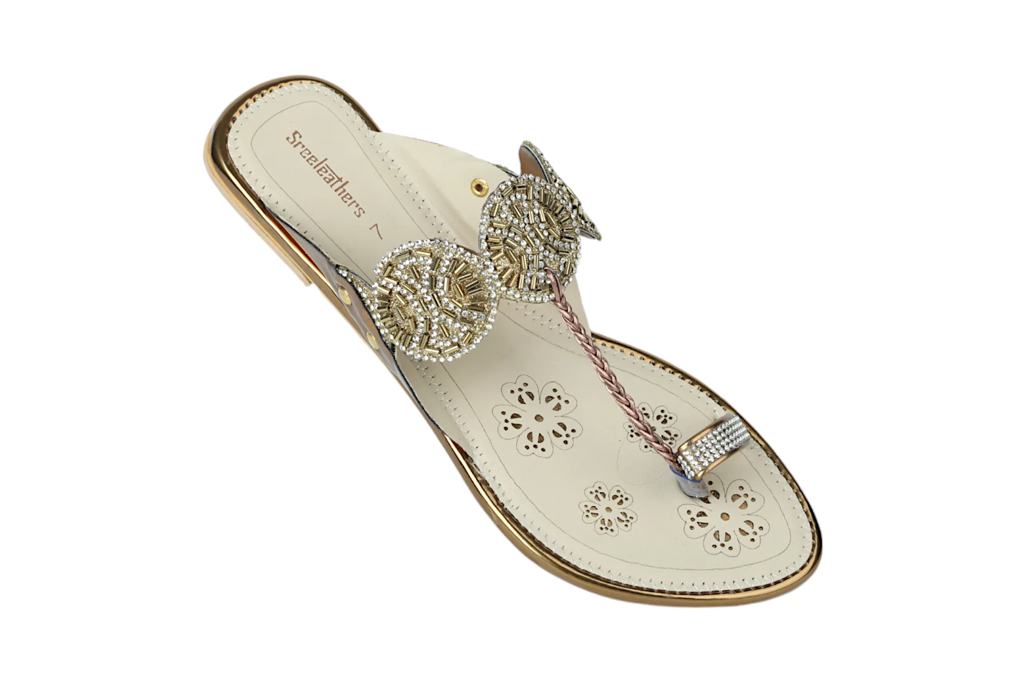 Ladies Fancy Flat Chappal 21025