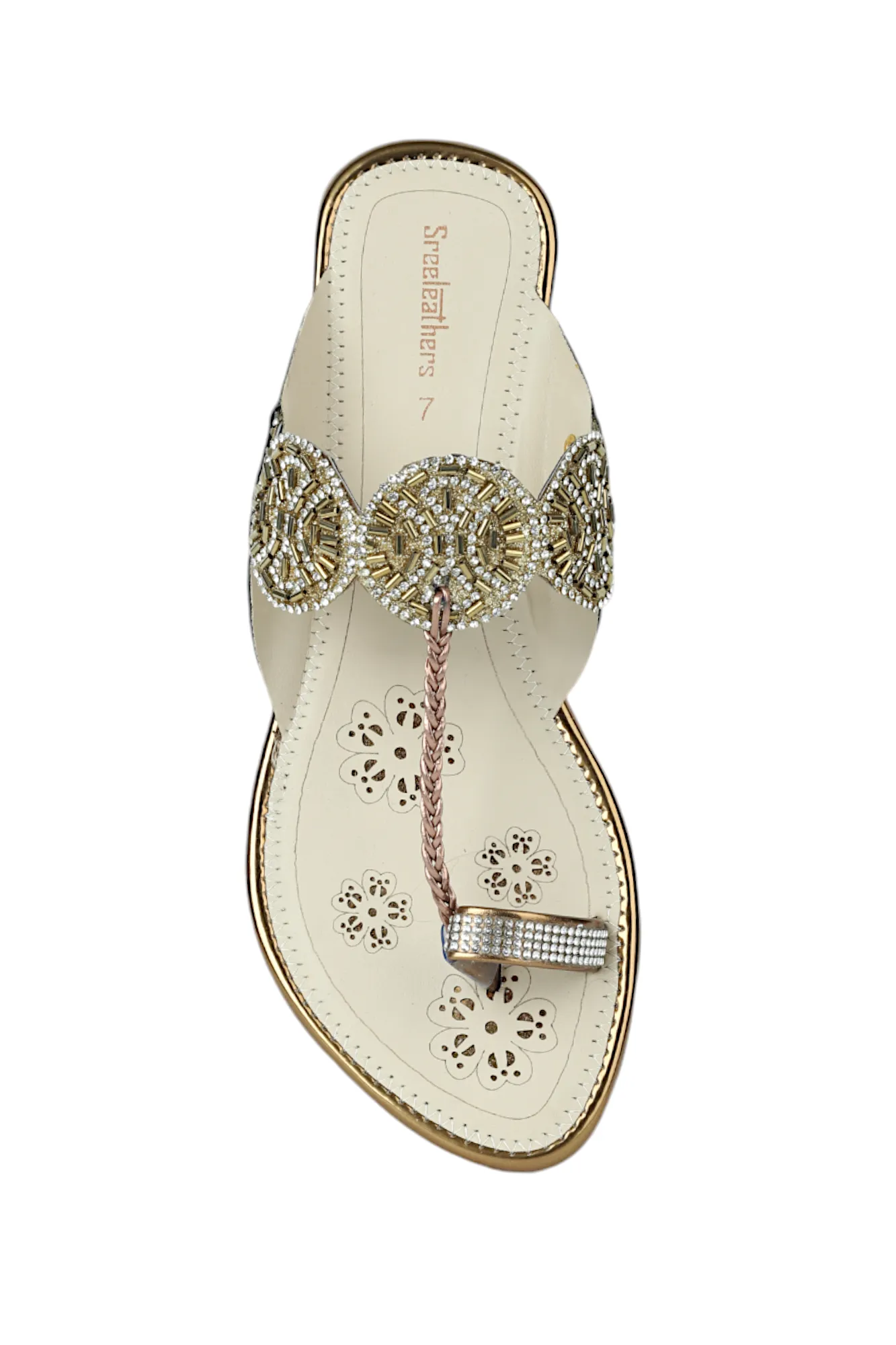 Ladies Fancy Flat Chappal 21025