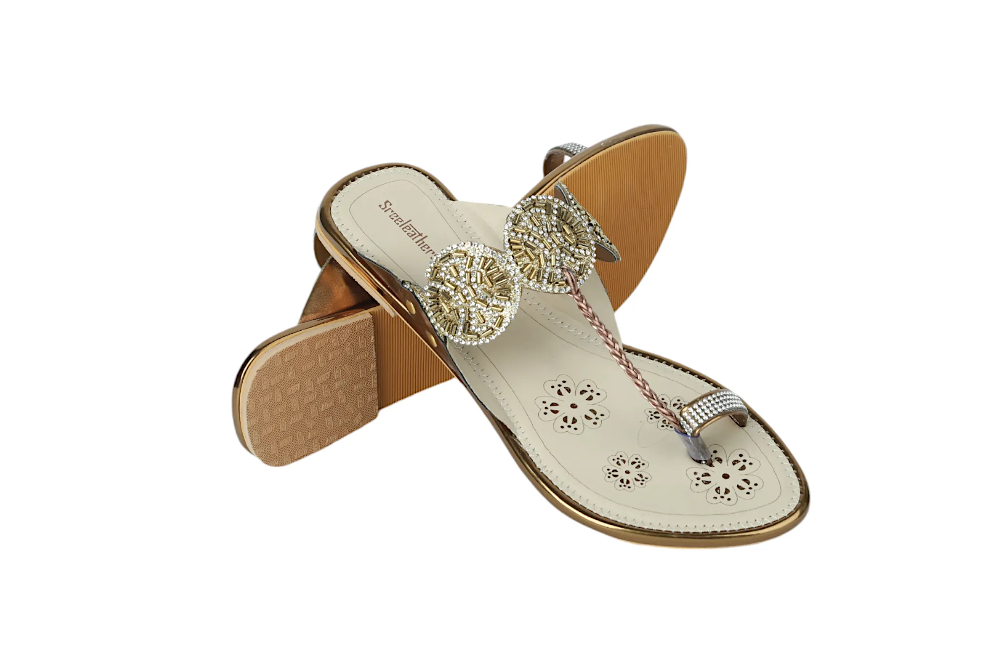 Ladies Fancy Flat Chappal 21025