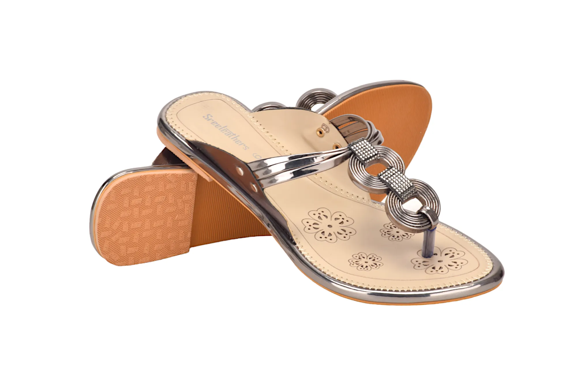 Ladies flat chappal 21024