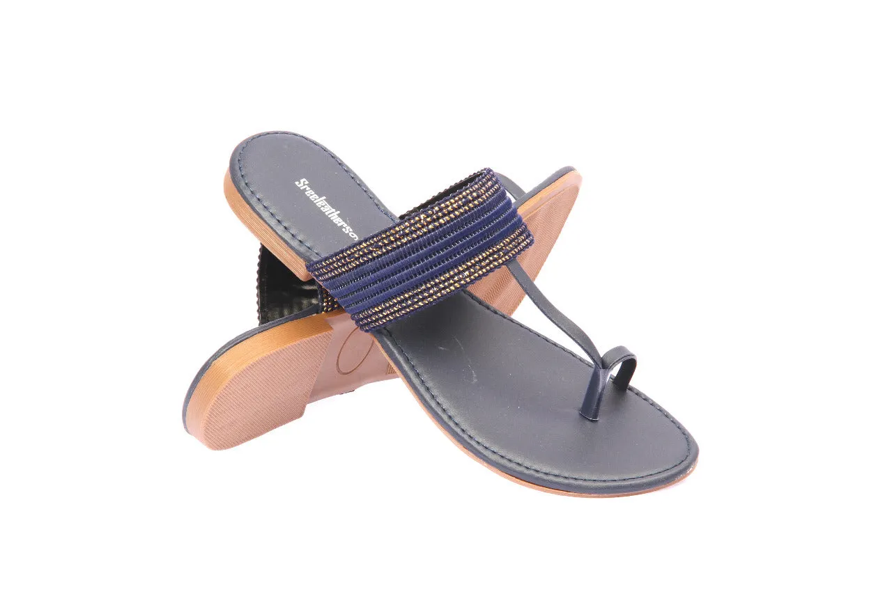 Ladies flat chappal 96834