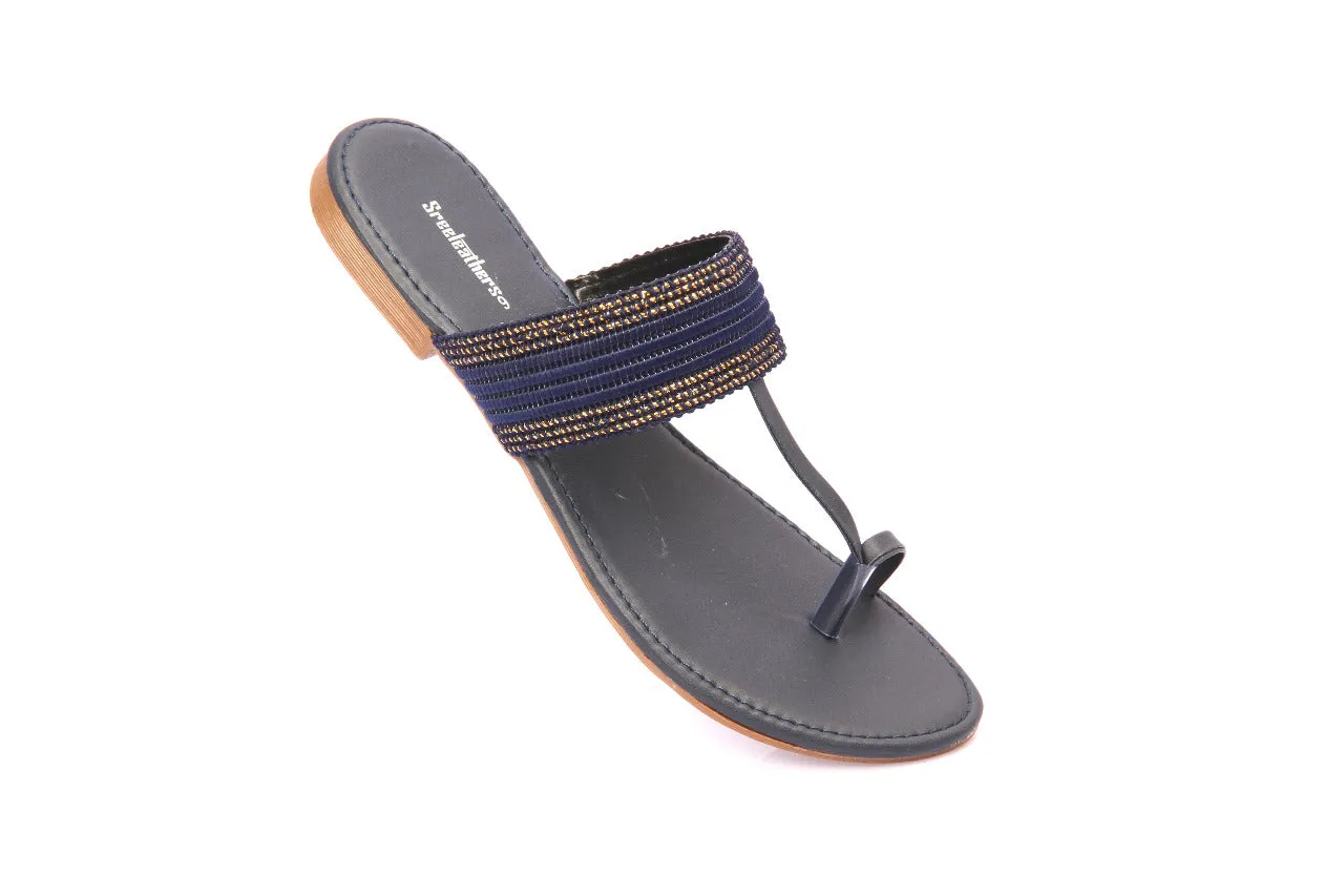 Ladies flat chappal 96834