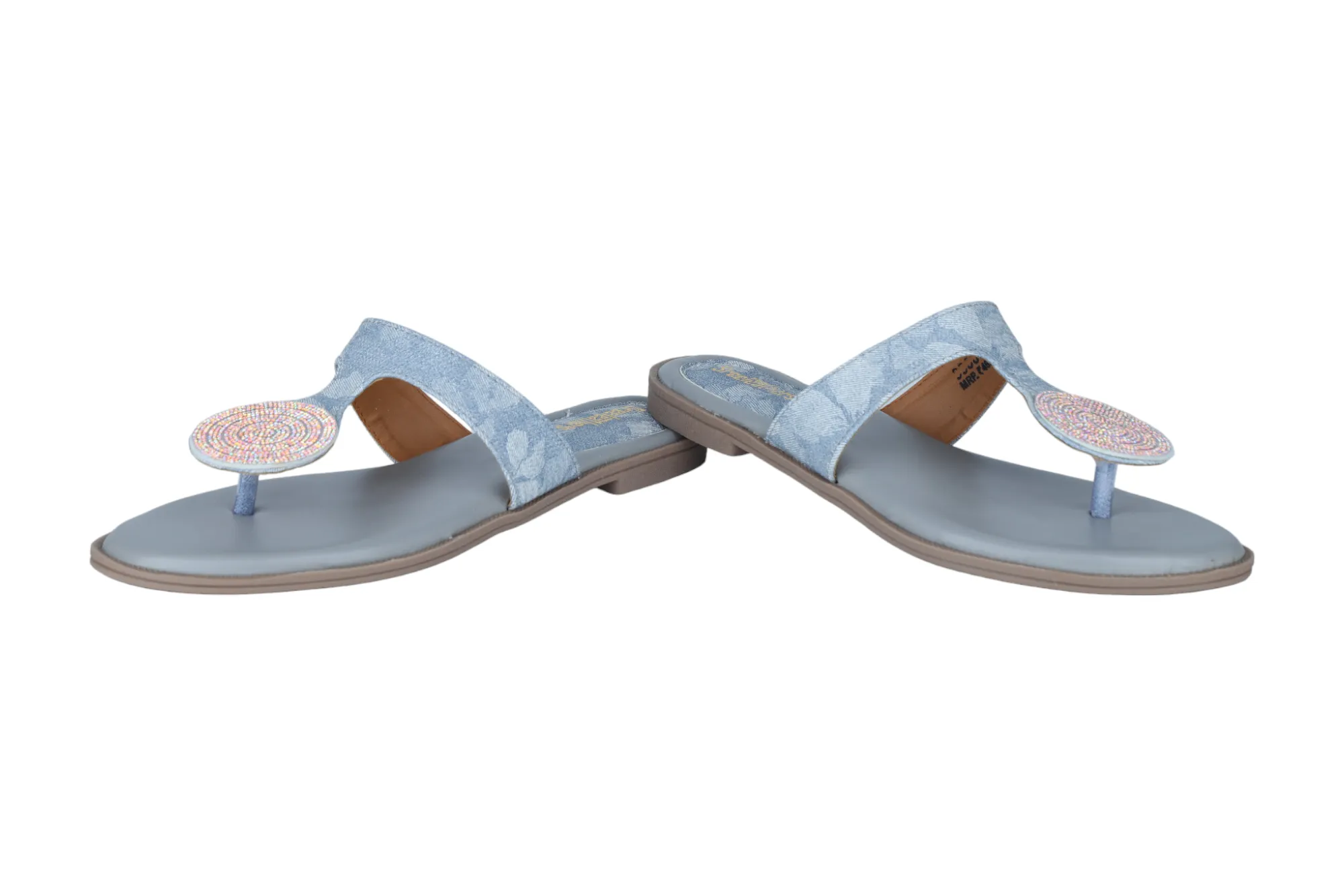 Ladies flat chappal 990044