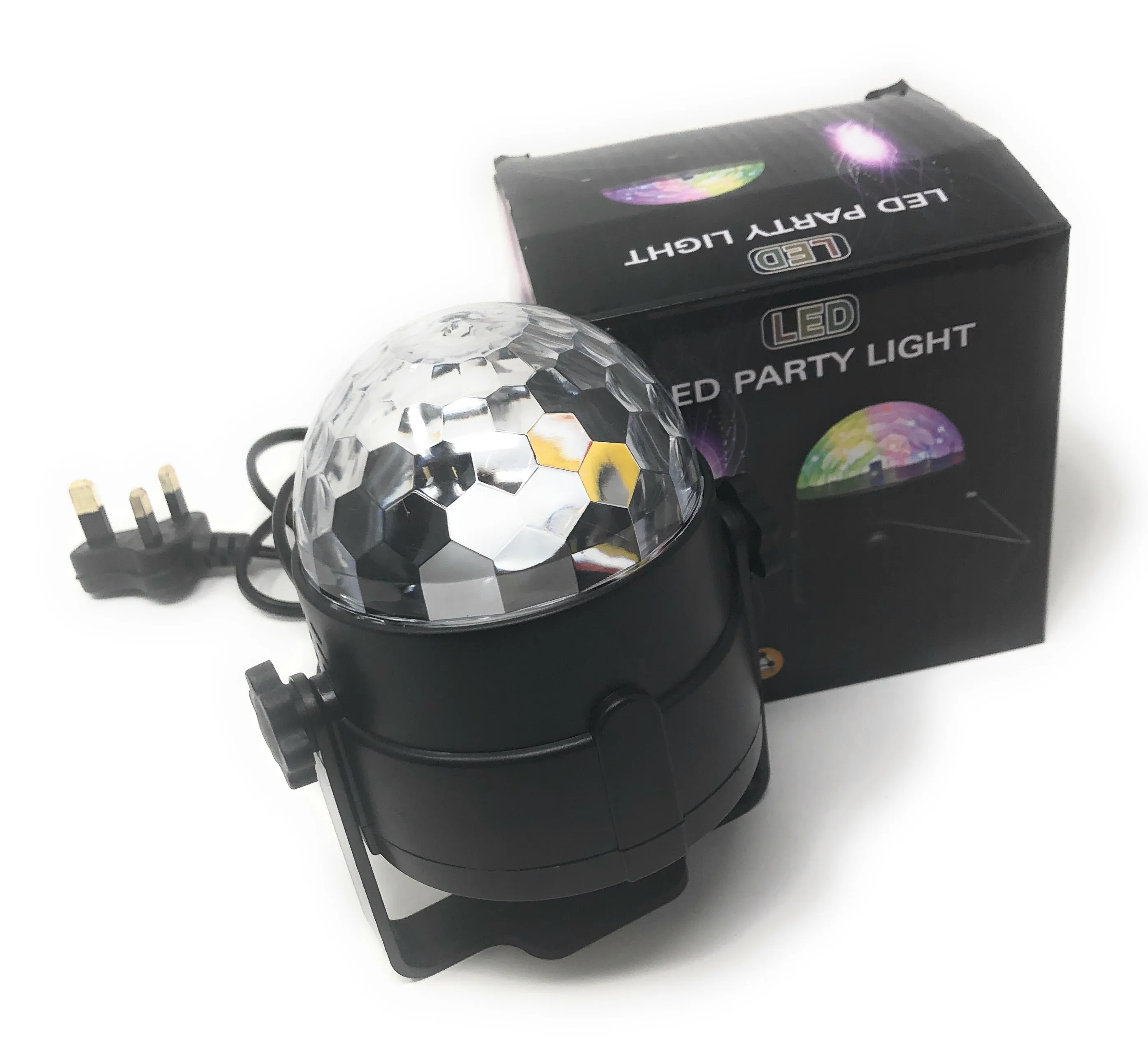 LED Rotating Disco Ball Light with Remote Control