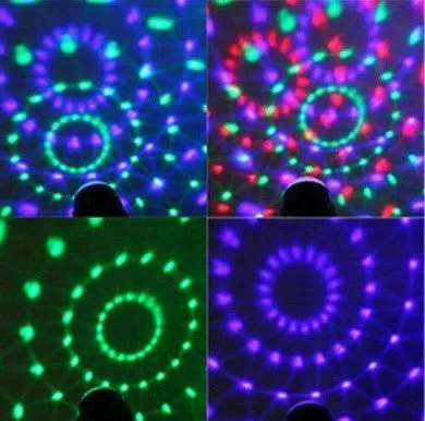 LED Rotating Disco Ball Light with Remote Control