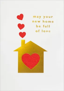 Love Heart New Home Card