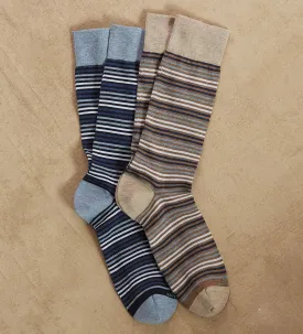 Marcoliani Simple Stripe Socks