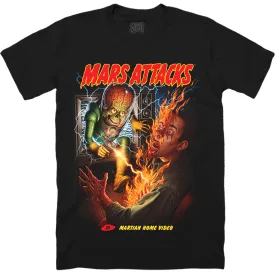 MARS ATTACKS: MARTIAN HOME VIDEO - T-SHIRT