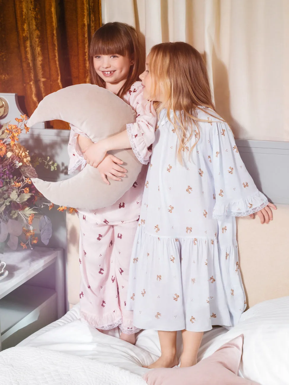 MELANY - GIRLS PYJAMA SET IN PINK