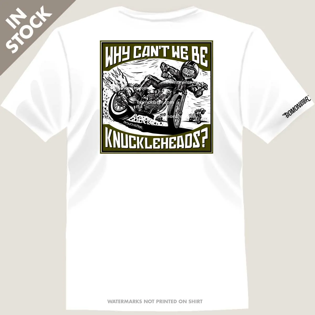 Men's Harley T-Shirt "Knuckleheads White"