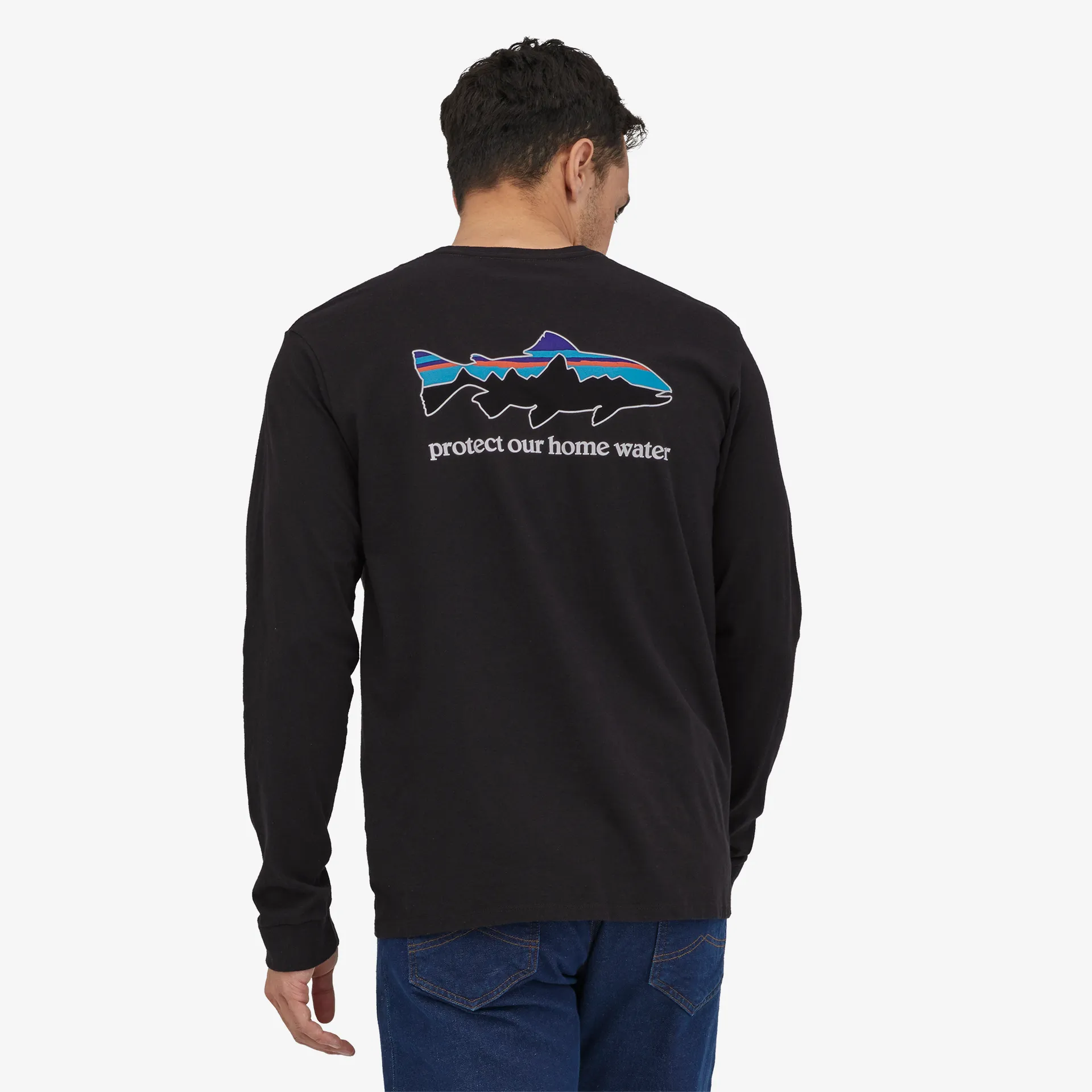 Men's Long-Sleeved Home Water Trout Responsibili-Tee®