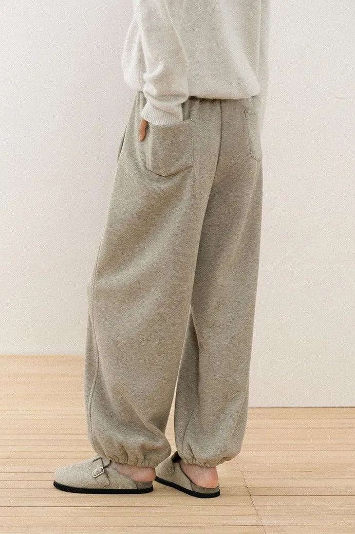 Minimalist elastic joggers sweatpants | 2 color