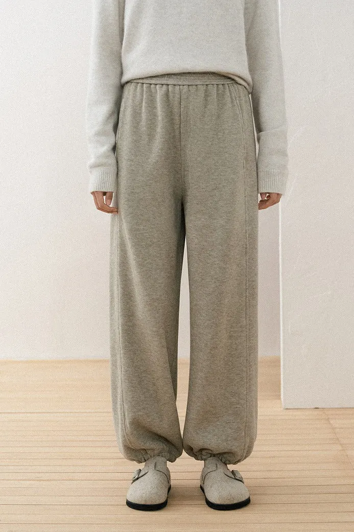 Minimalist elastic joggers sweatpants | 2 color