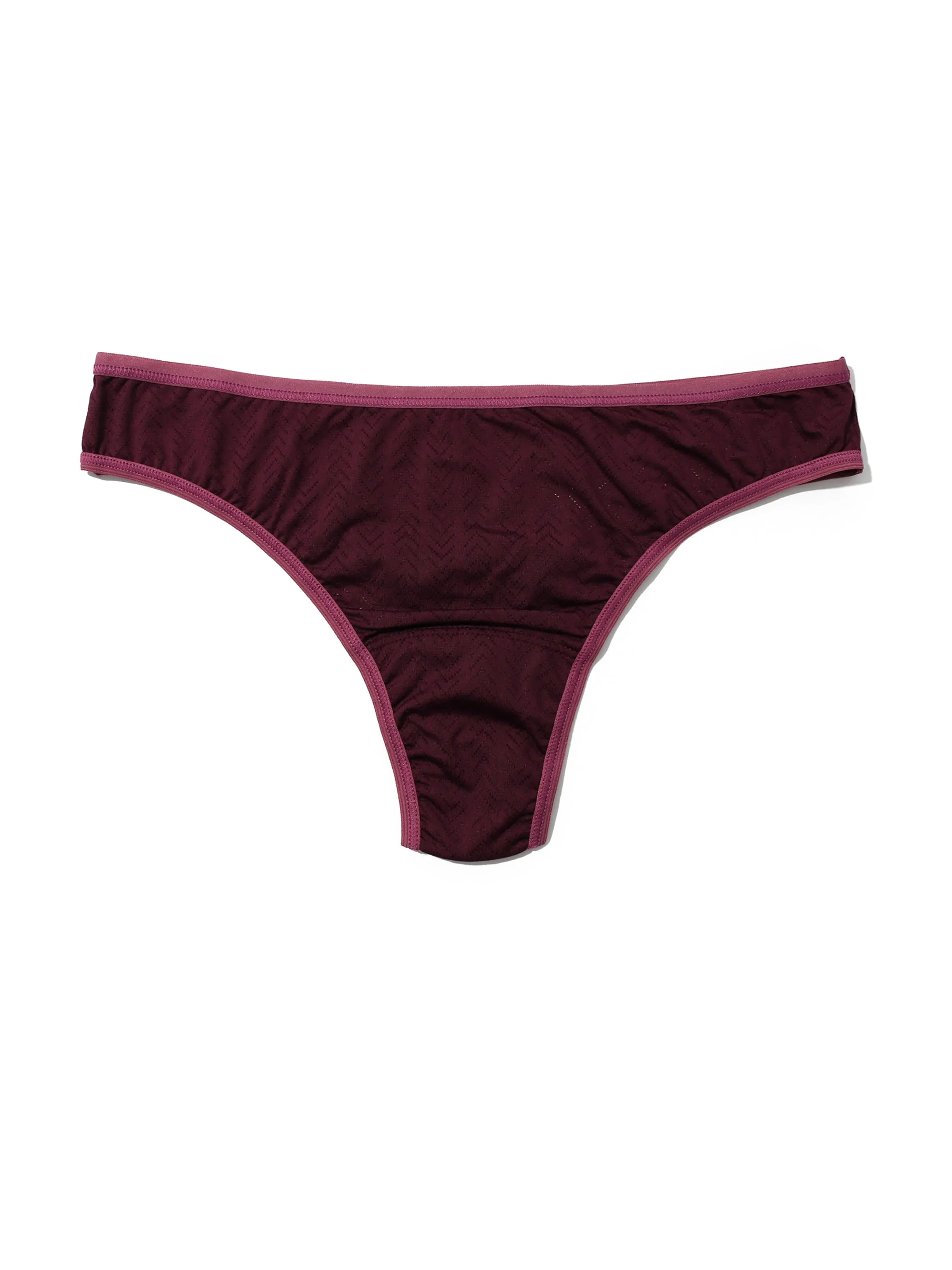 MoveCalm™ Natural Rise Thong Dried Cherry Red Sale