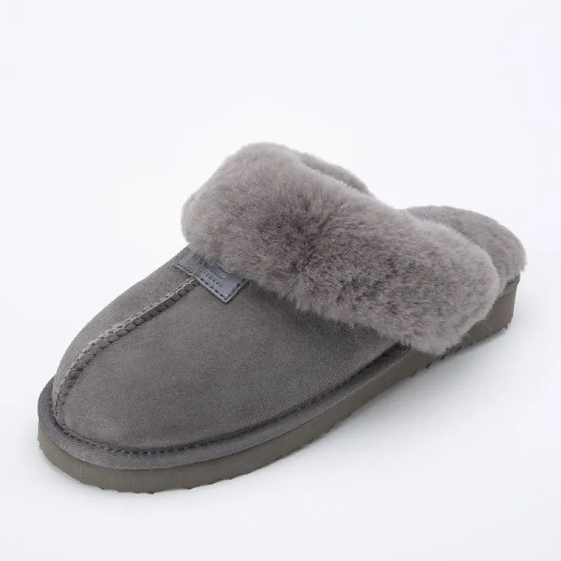 Natural Wool Winter Slippers