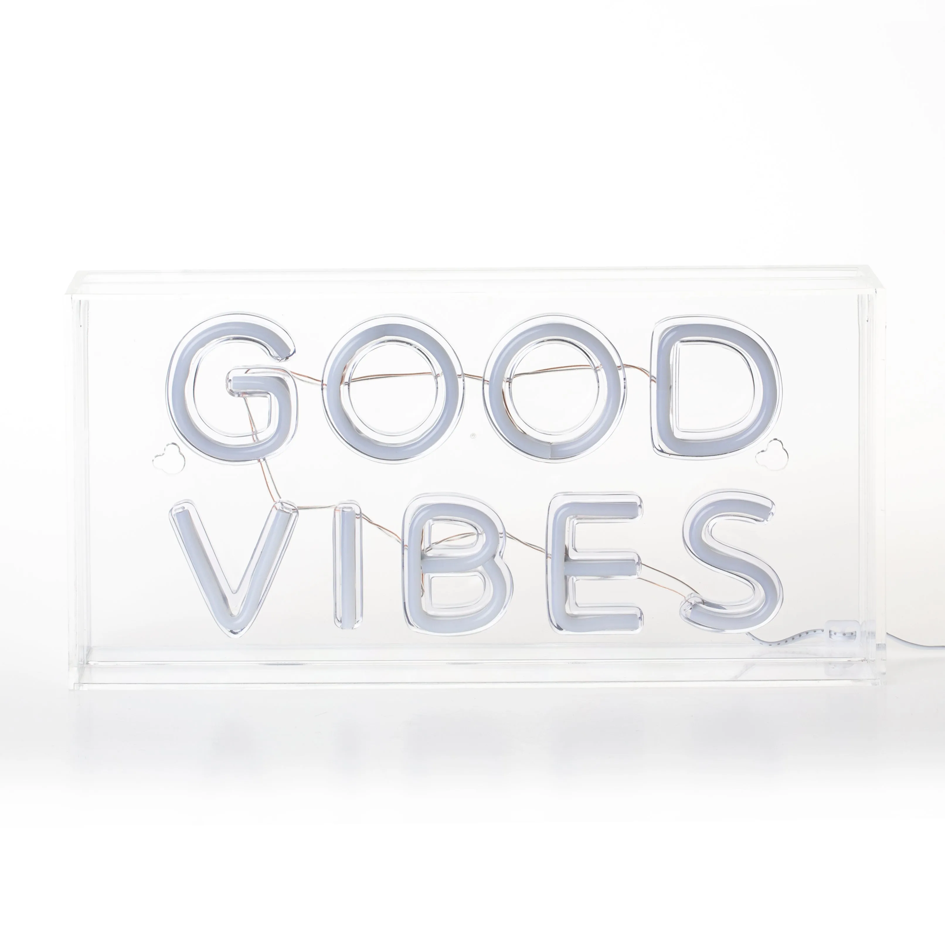 Neon Light Box - Good Vibes