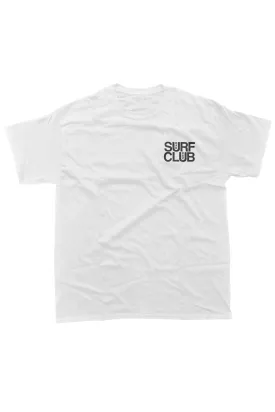 OAK SURF CLUB UNISEX PEC TEE - WHITE