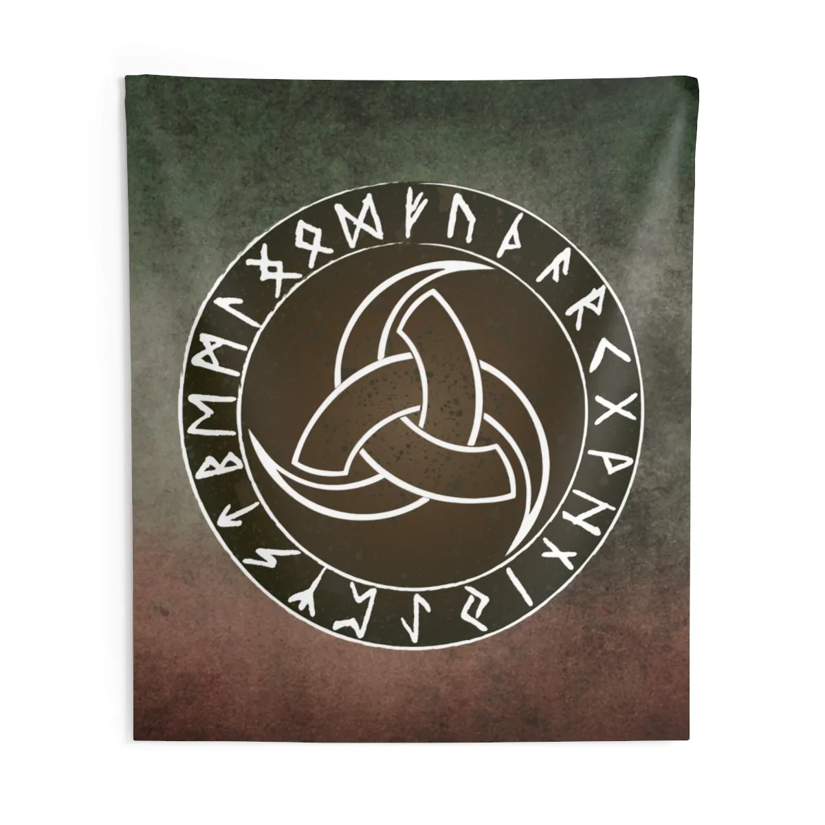 Odin's Triple Horn Wall Tapestry