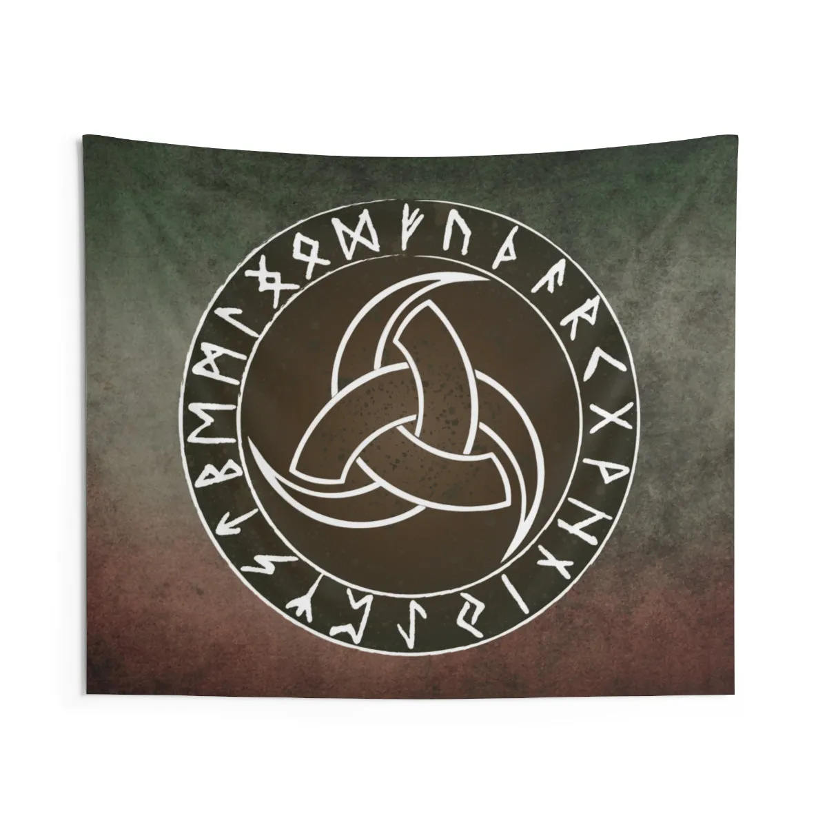 Odin's Triple Horn Wall Tapestry