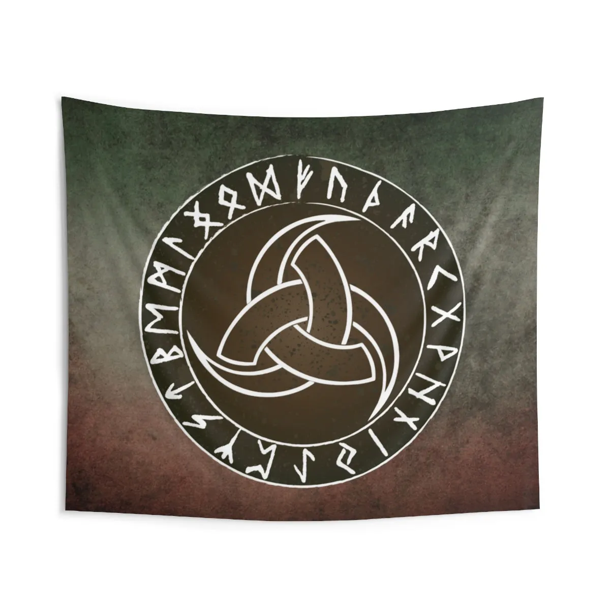 Odin's Triple Horn Wall Tapestry