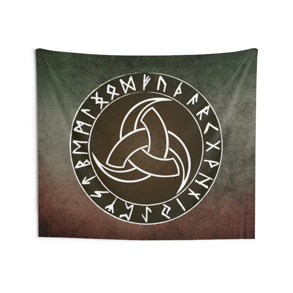 Odin's Triple Horn Wall Tapestry