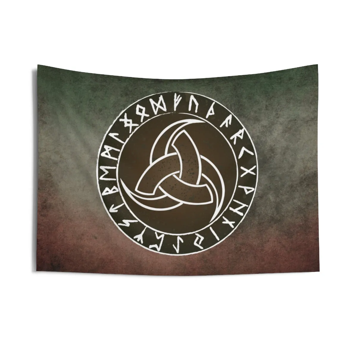 Odin's Triple Horn Wall Tapestry