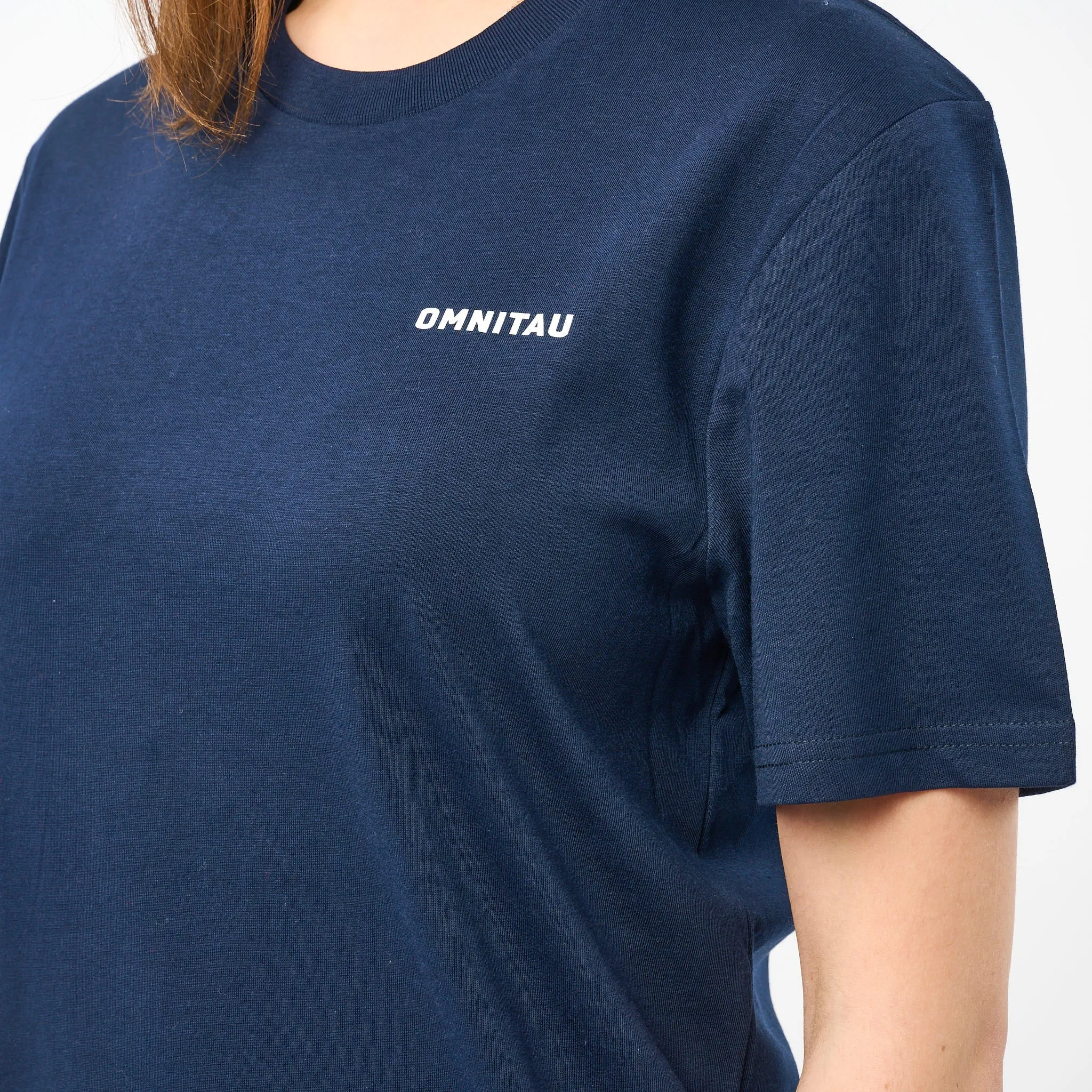 Omnitau Women's Muir Organic Cotton T-Shirt - Navy