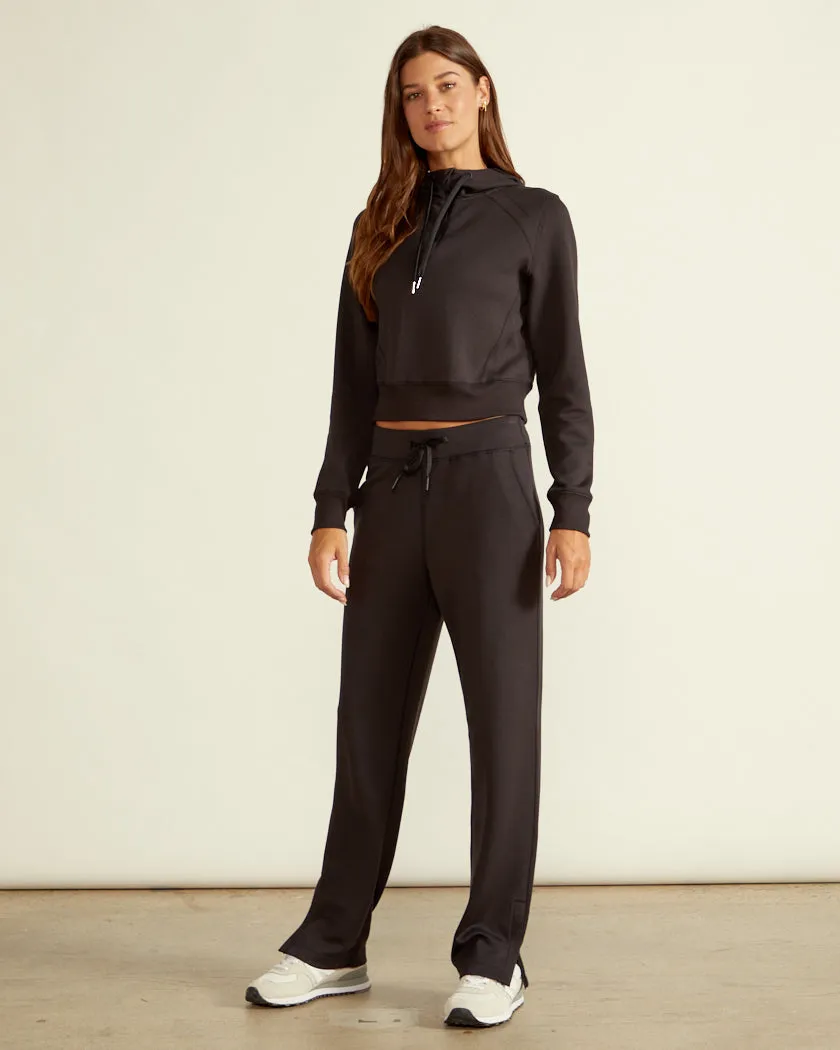 Opal Fleece Split Hem Pant