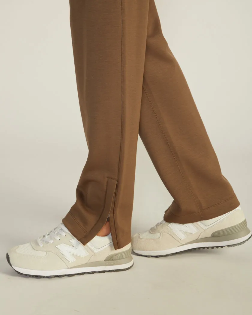 Opal Fleece Split Hem Pant