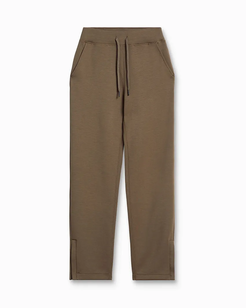 Opal Fleece Split Hem Pant