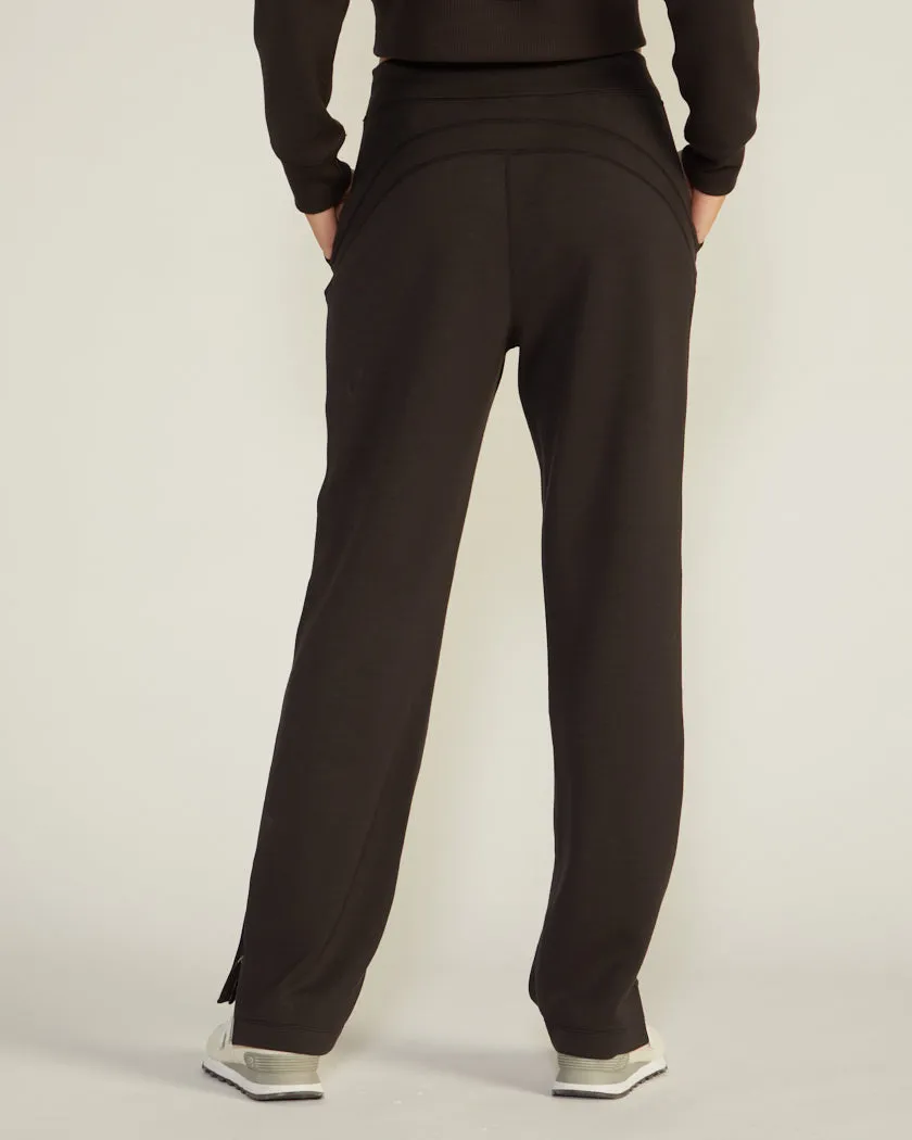 Opal Fleece Split Hem Pant