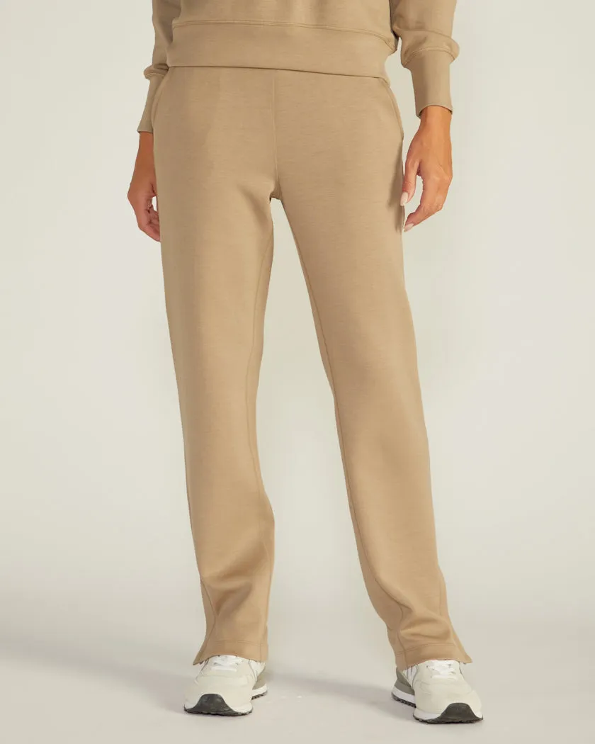 Opal Fleece Split Hem Pant