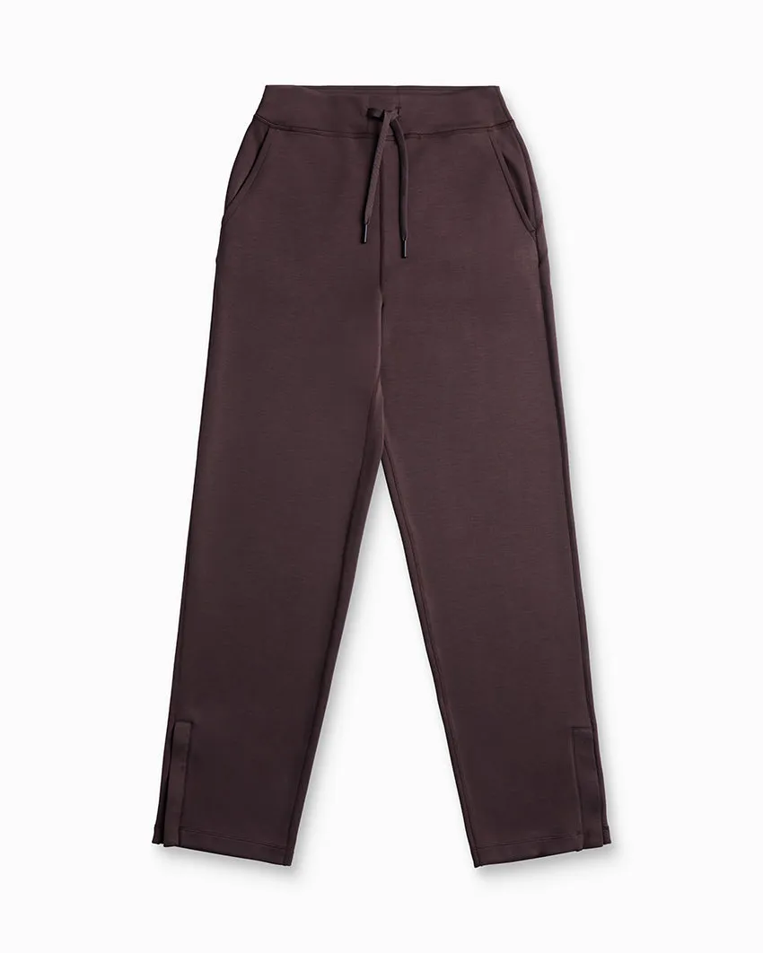 Opal Fleece Split Hem Pant