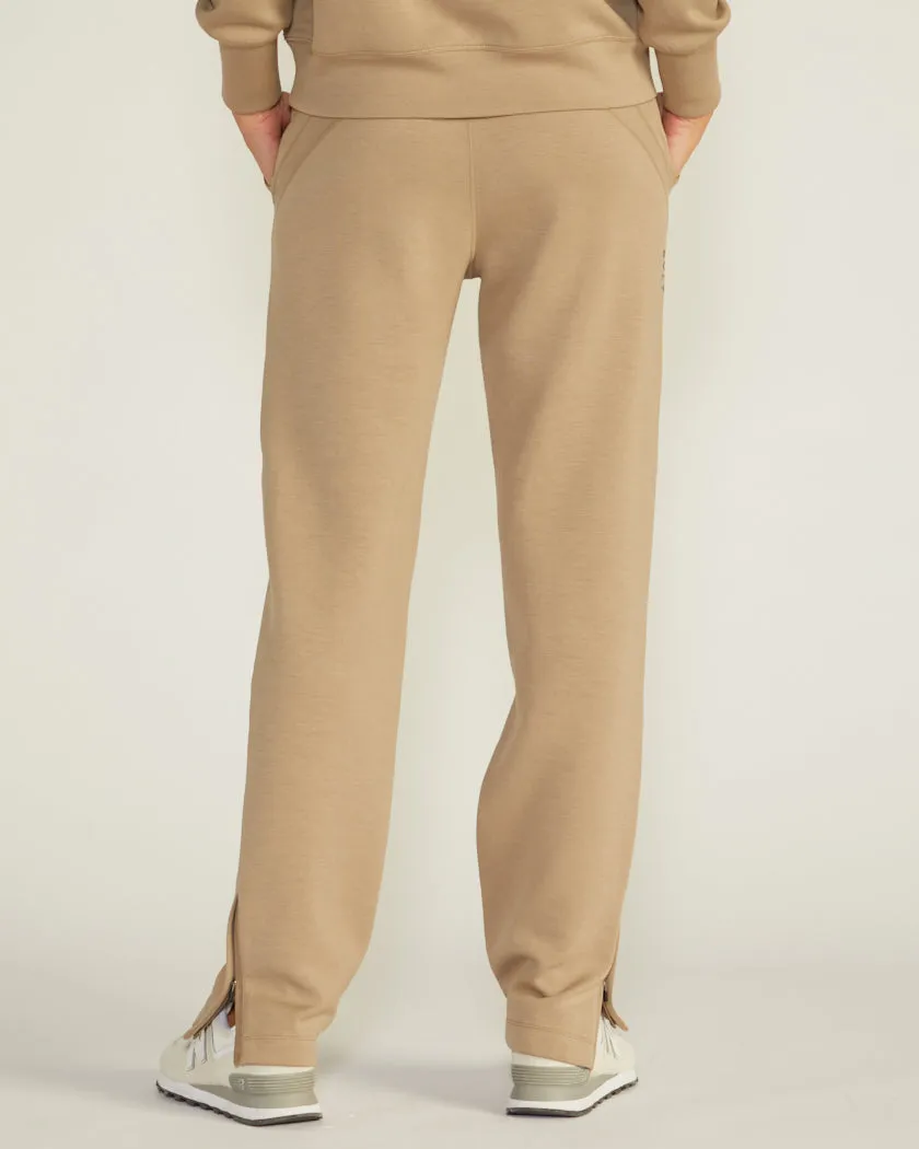 Opal Fleece Split Hem Pant