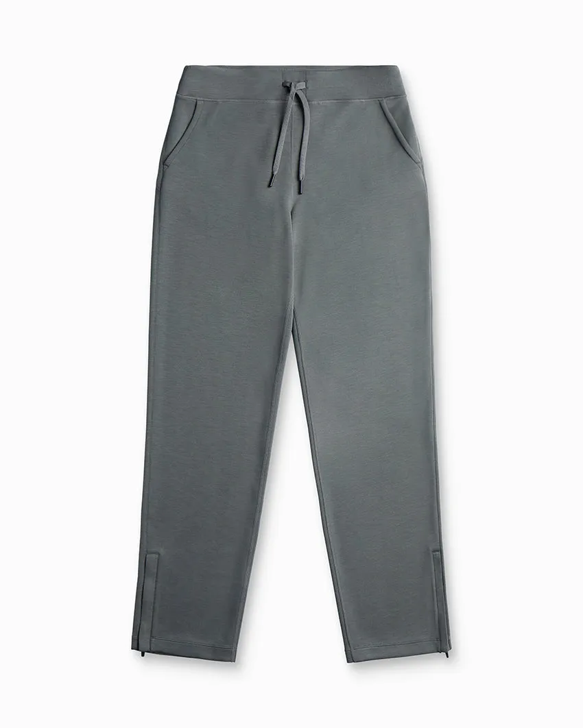 Opal Fleece Split Hem Pant