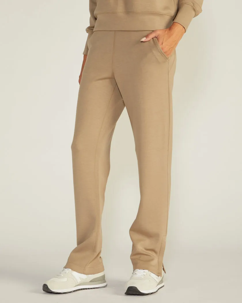 Opal Fleece Split Hem Pant