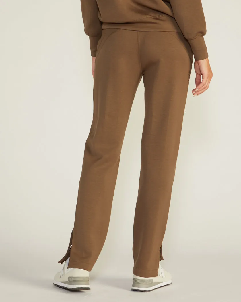 Opal Fleece Split Hem Pant