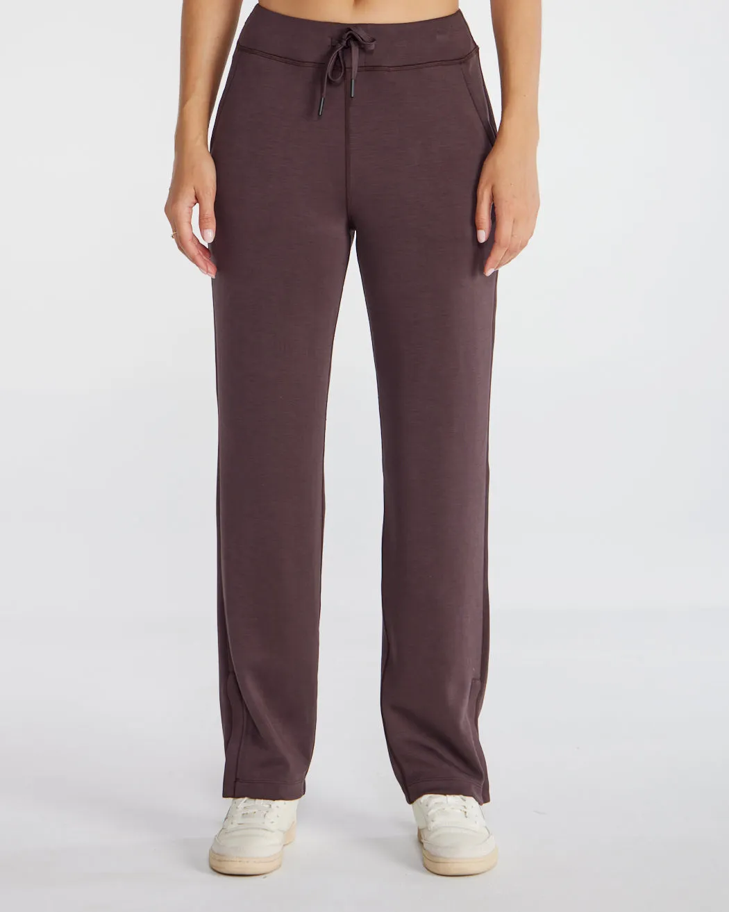 Opal Fleece Split Hem Pant