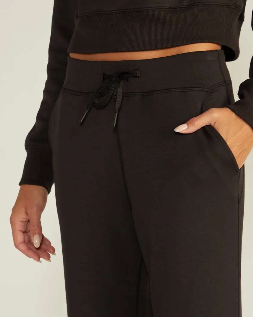 Opal Fleece Split Hem Pant