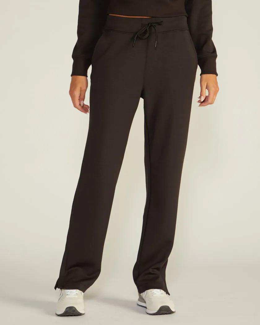 Opal Fleece Split Hem Pant