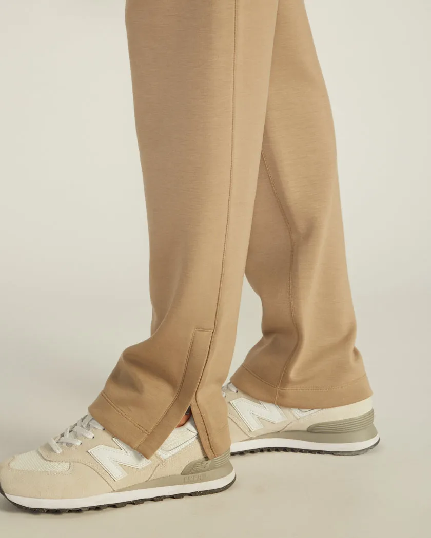 Opal Fleece Split Hem Pant