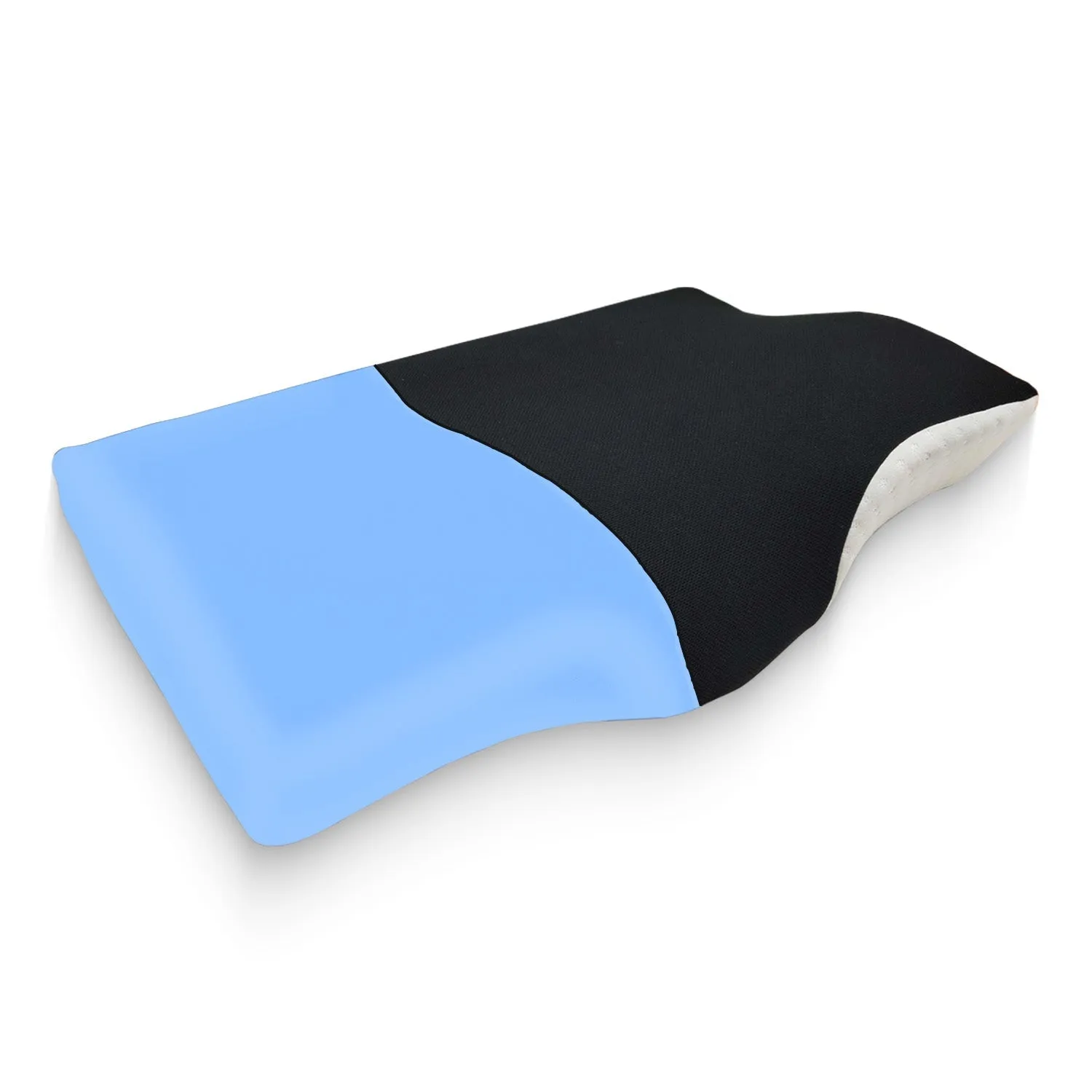 Orthopedic Memory Foam Cervical Butterfly Pillow with Cooling Gel