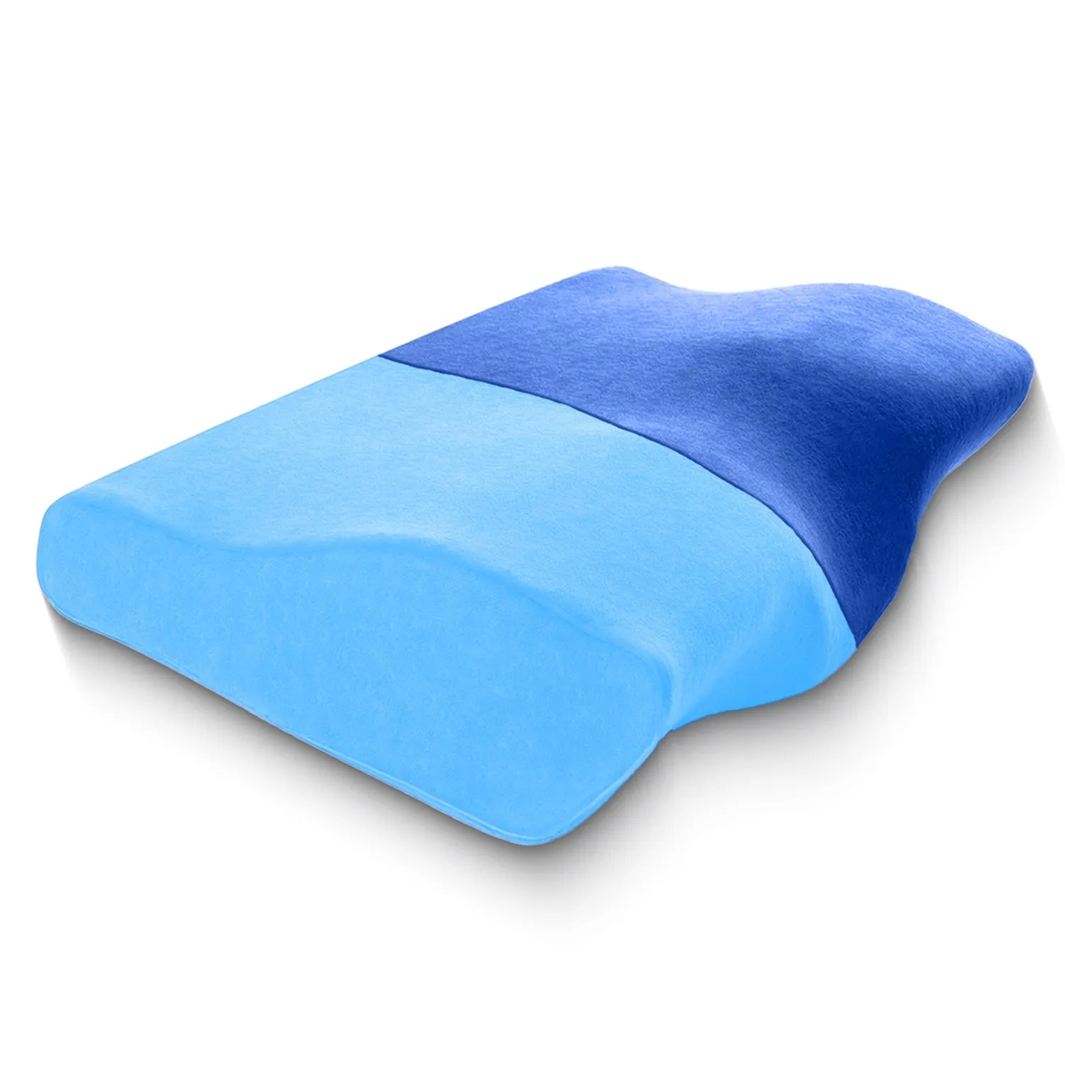 Orthopedic Memory Foam Cervical Butterfly Pillow with Cooling Gel