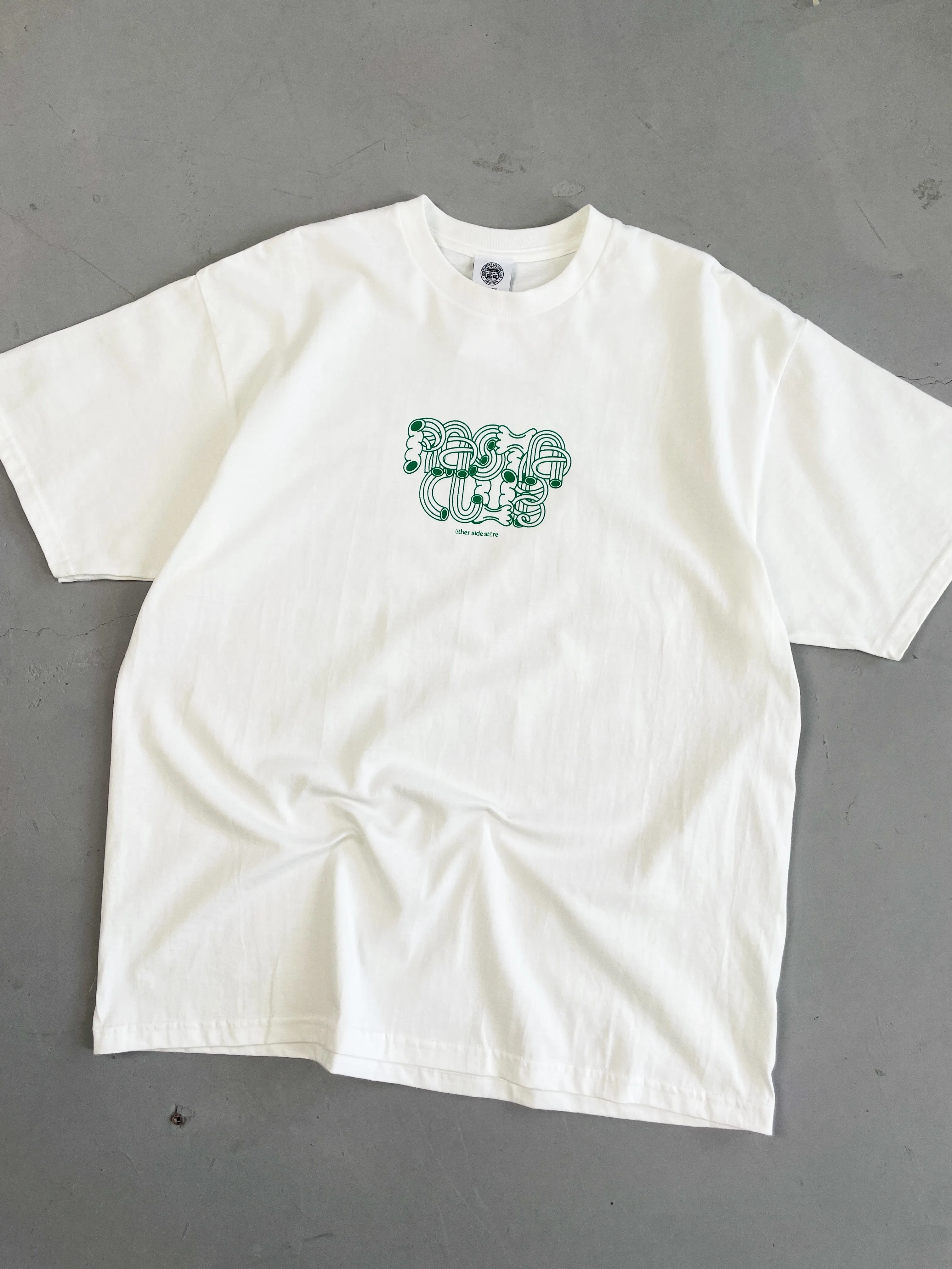 Other Side Store 'Pasta Club' Tee - White