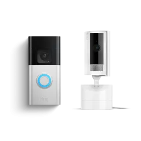 Pan-Tilt Indoor Camera   Battery Video Doorbell Plus