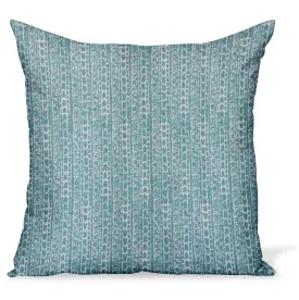 Peter Dunham Textiles Char in Nile Pillow